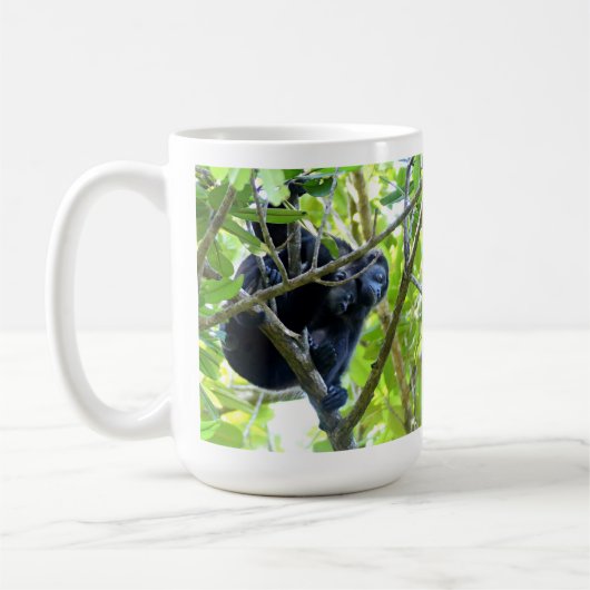 Howler Monkey-Tasse Kaffeetasse (Links)
