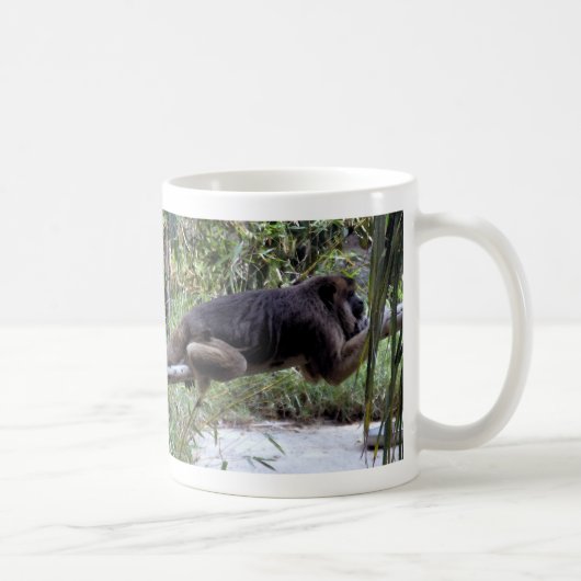 Howler Monkey-Tasse Kaffeetasse (Rechts)