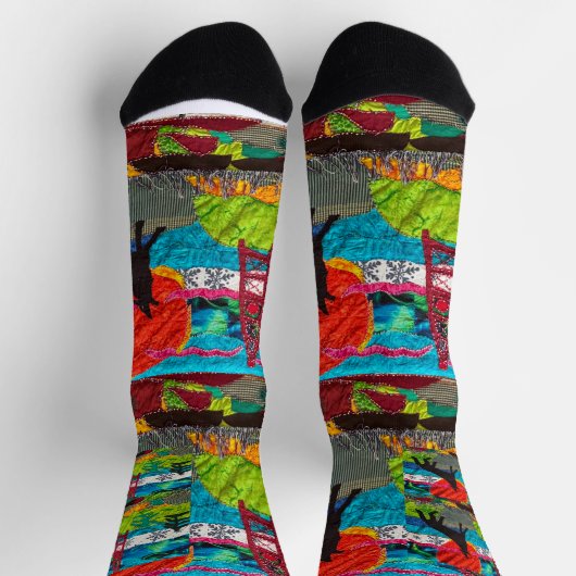 Howler, Wolf. Socken (Oben)