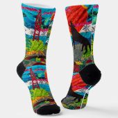 Howler, Wolf. Socken (Gewinkelt)