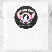 Howlers Dal Runder Aufkleber (Tasche)