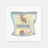 HOWLETS WING Macbeth Hexen Zauber. Serviette (Vorderseite)