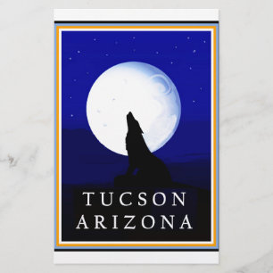 Howlin Coyote - Tucson Arizona Briefpapier