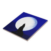 Howlin Coyote - Tucson Arizona Fliese (Seite)