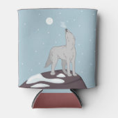 Howling Arctic Wolf Dosenkühler (Vorderseite)