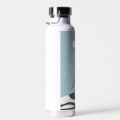 Howling Arctic Wolf Trinkflasche (Rechts)