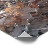 Howling Beagle & Beagle Buddy in Woods Poster (Ecke)