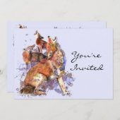 Howling Coyote Animal Nature Birthday Party Einladung (Vorne/Hinten)