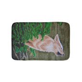 Howling Coyote Badematte (Vorderseite)