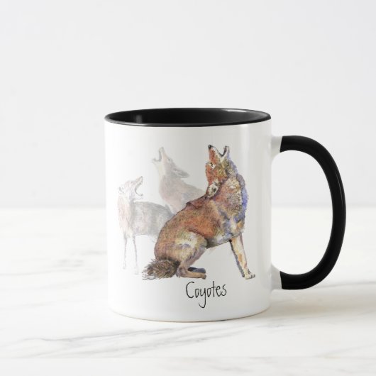 Howling Coyote Coffee Tasse (Rechts)