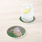 Howling Coyote Getränkeuntersetzer (Seite)