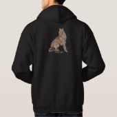 Howling Coyote Hoodie (Rückseite)