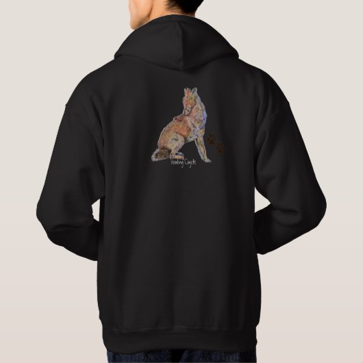 Howling Coyote Hoodie (Rückseite)