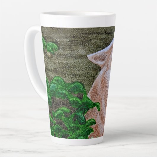 Howling Coyote Milchtasse (Linke Ecke)