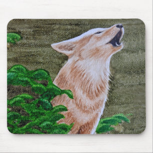 Howling Coyote Mousepad