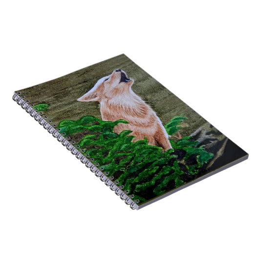 Howling Coyote Notizblock (Rechte Seite)