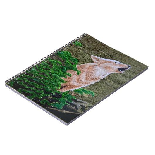 Howling Coyote Notizblock (Linke Seite)