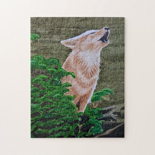 Howling Coyote Puzzle (Vertikal)