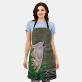 Howling Coyote Schürze (Getragen)