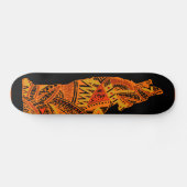 Howling Coyote Südwest Extreme Sportskateboard Skateboard (Horizontal)