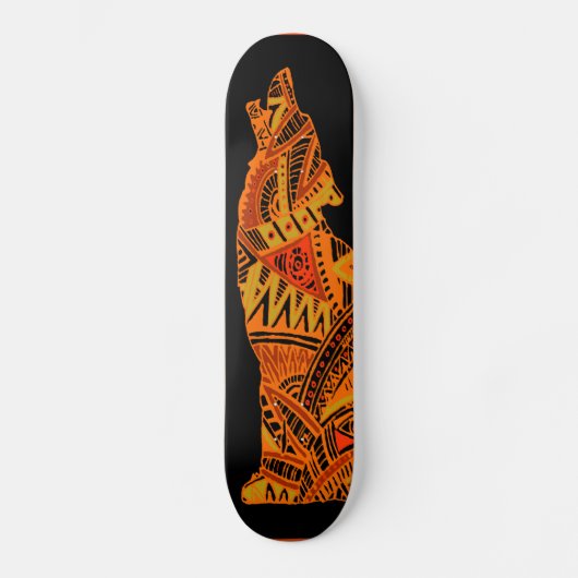 Howling Coyote Südwest Extreme Sportskateboard Skateboard (Vorderseite)