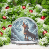 Howling Dackel Schneekugeln (Weihnachten)