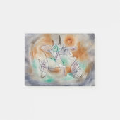 Howling Dog (1928) by Paul Klee Post-it Klebezettel (Vorderseite)