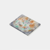 Howling Dog (1928) by Paul Klee Post-it Klebezettel (angewinkelt)