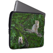 Howling Fox Laptop-Abdeckung Laptopschutzhülle (Vorne Rechts)
