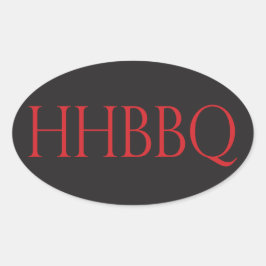 Howling Hog Barbecue Euro Sticker