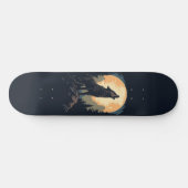 Howling Lone Wolf Skateboard Deck (Horizontal)