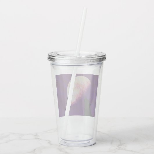 Howling Moon Acryltrinkbecher (Rückseite)