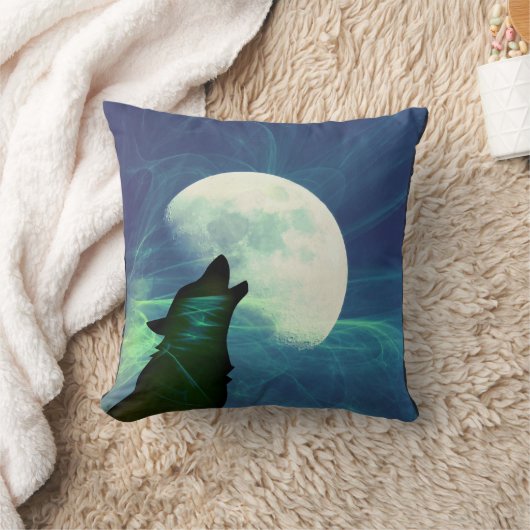 Howling Moon Kissen (Decke)