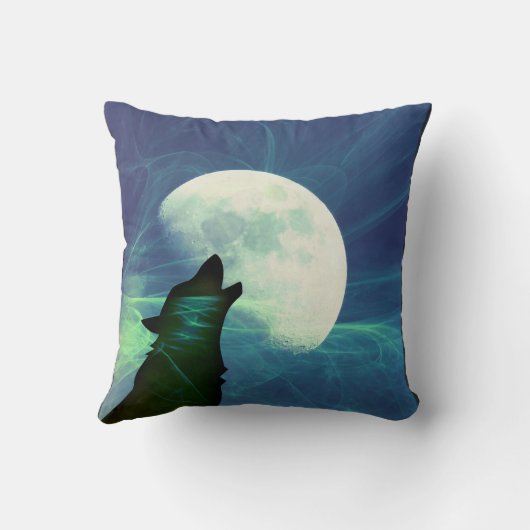 Howling Moon Kissen (Rückseite)