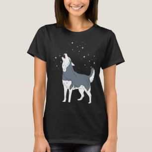 Howling Siberischer Husky-Welpen T-Shirt