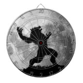 Howling Werewolf Dartboard Dartscheibe (vorne)