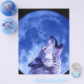 Howling Wolf auf dem Mond Flyer (Einzeln)