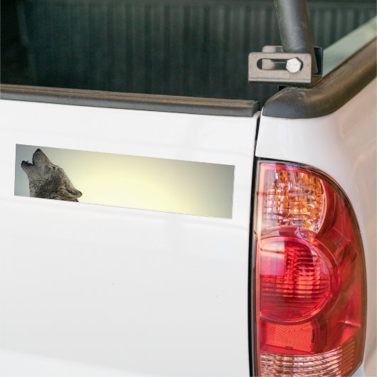 Howling Wolf Autoaufkleber (Auf Lkw)