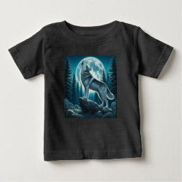 Howling Wolf Baby T-shirt