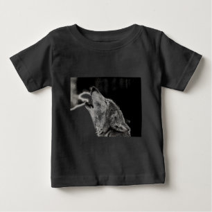 Howling Wolf Baby T-shirt