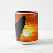 Howling Wolf bei der Tasse der Sunset Keramik (Zentrum)