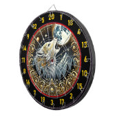 Howling Wolf bringt Wilden Geist und Abenteuer Dartscheibe (Vorderseite rechts)