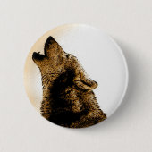 Howling Wolf Button (Vorderseite)