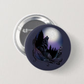 Howling Wolf Button (Vorne & Hinten)