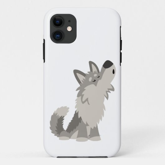 Howling Wolf Case-Mate Barely There™ iPhone 5 Hülle (Rückseite)