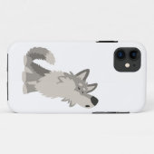 Howling Wolf Case-Mate Barely There™ iPhone 5 Hülle (Rückseite (Horizontal))