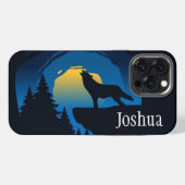 Howling Wolf Case-Mate iPhone Case Hülle (Rückseite (Horizontal))
