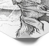 Howling Wolf Concept Art Poster (Ecke)