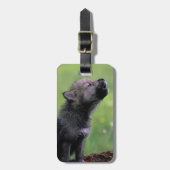 Howling Wolf Cub Gepäckanhänger (Vorderseite vertikal)