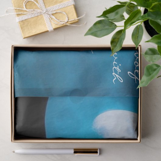 Howling Wolf Decoupage Seidenpapier (Geschenk)